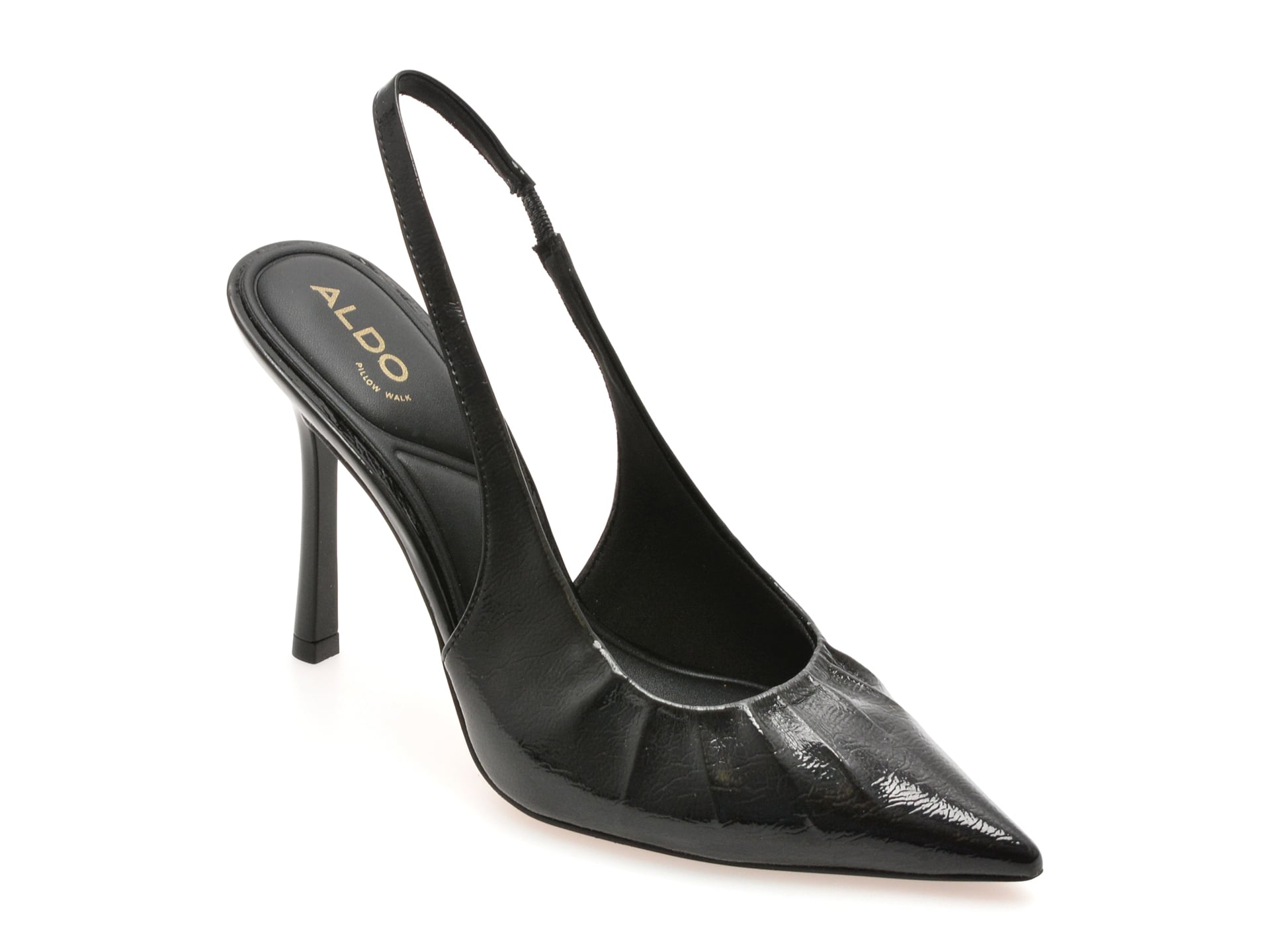 Pantofi eleganti ALDO negri, MYSTIE 001, din piele ecologica