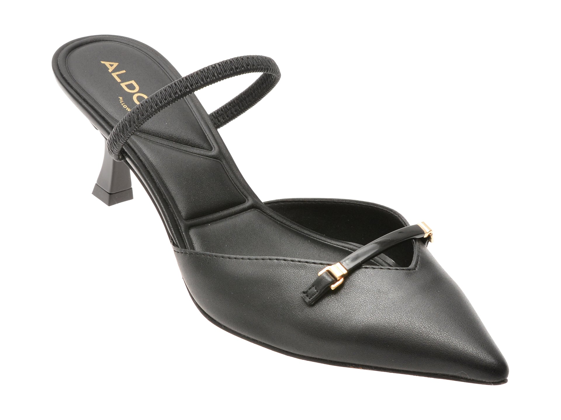 Pantofi eleganti ALDO negri, NAILAH 001, din piele ecologica