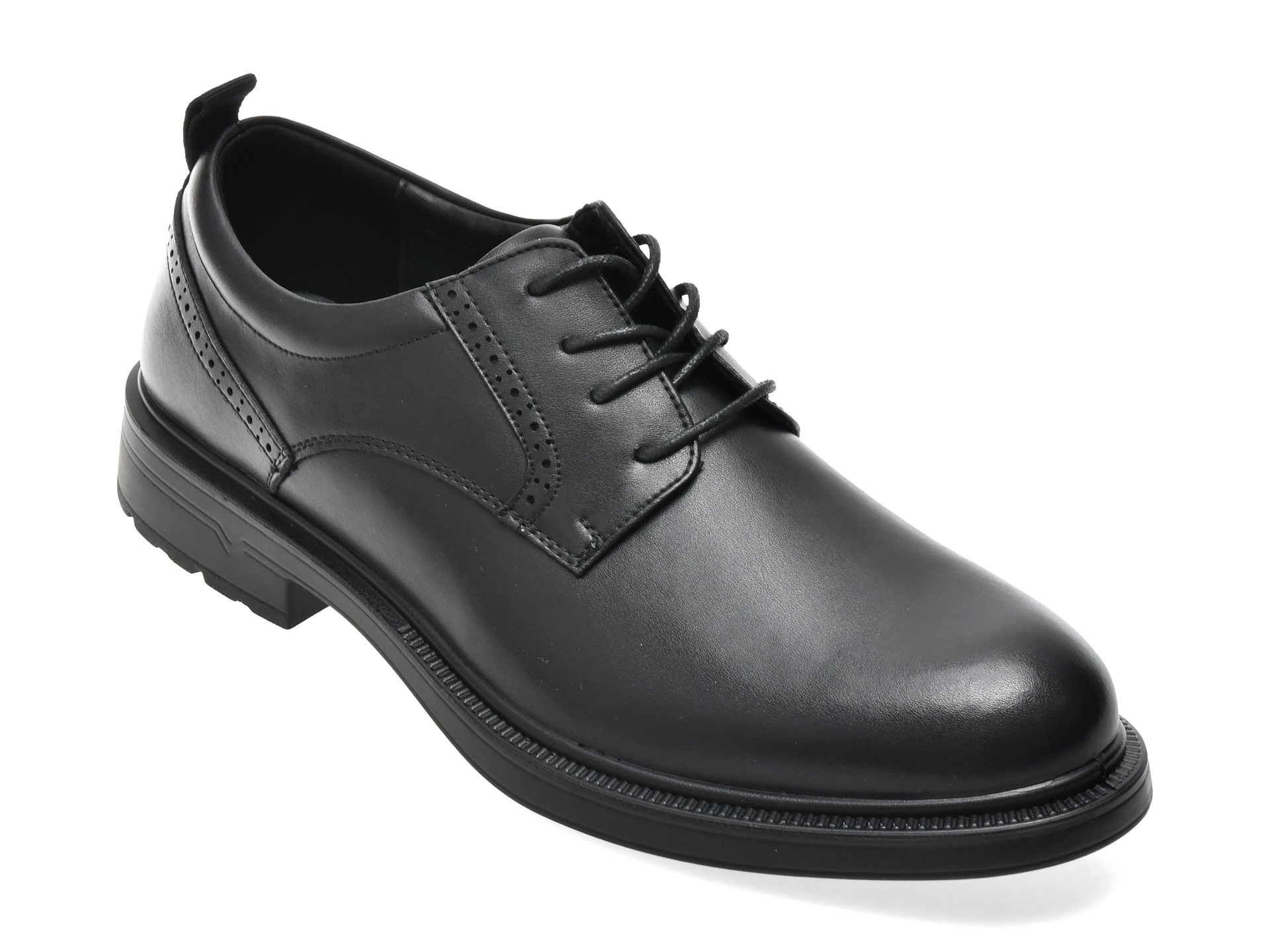 Pantofi eleganti BITE THE BULLET negri, 327031, din piele naturala