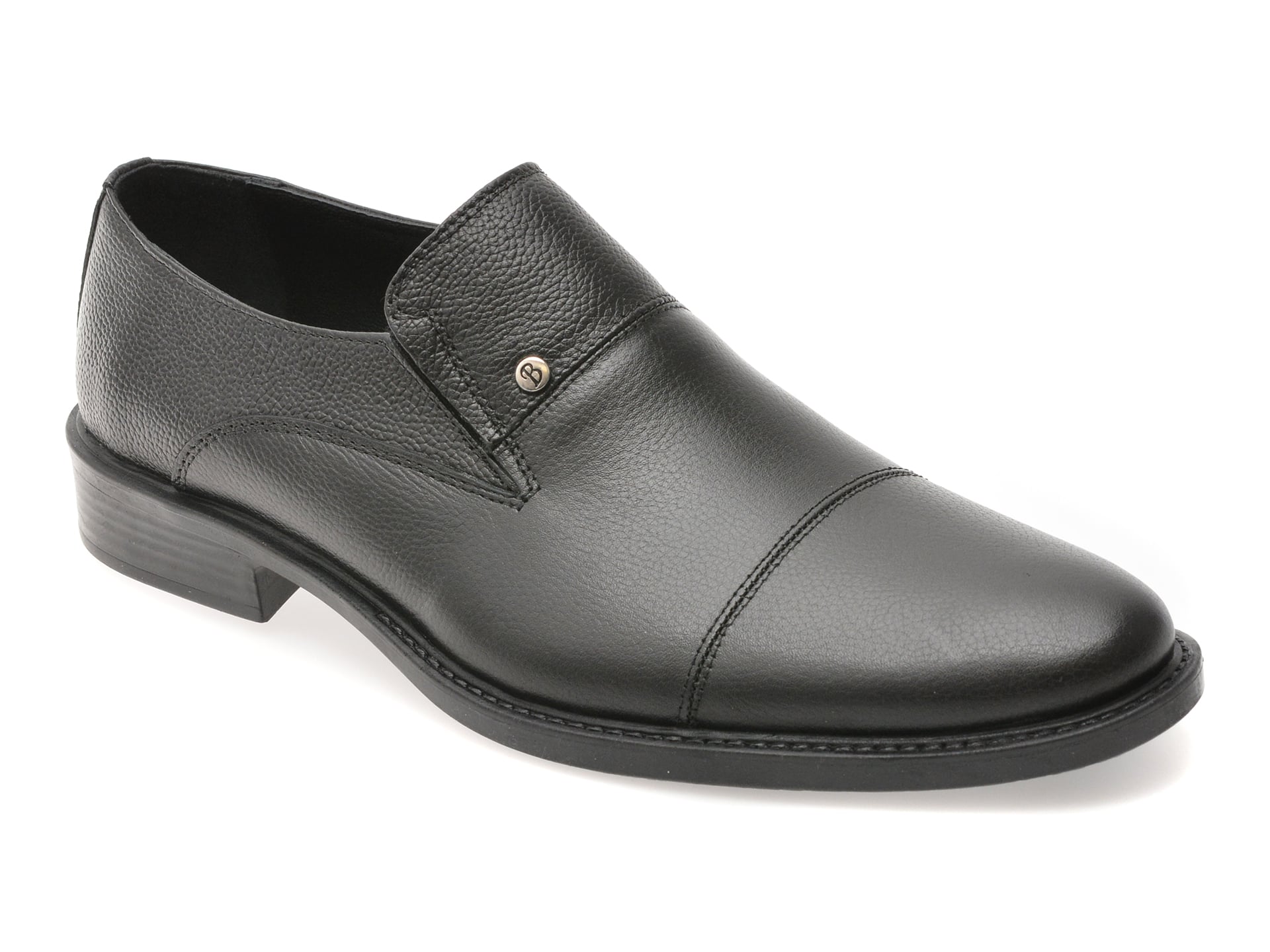 Pantofi eleganti BITE THE BULLET negri, BRL820, din piele naturala
