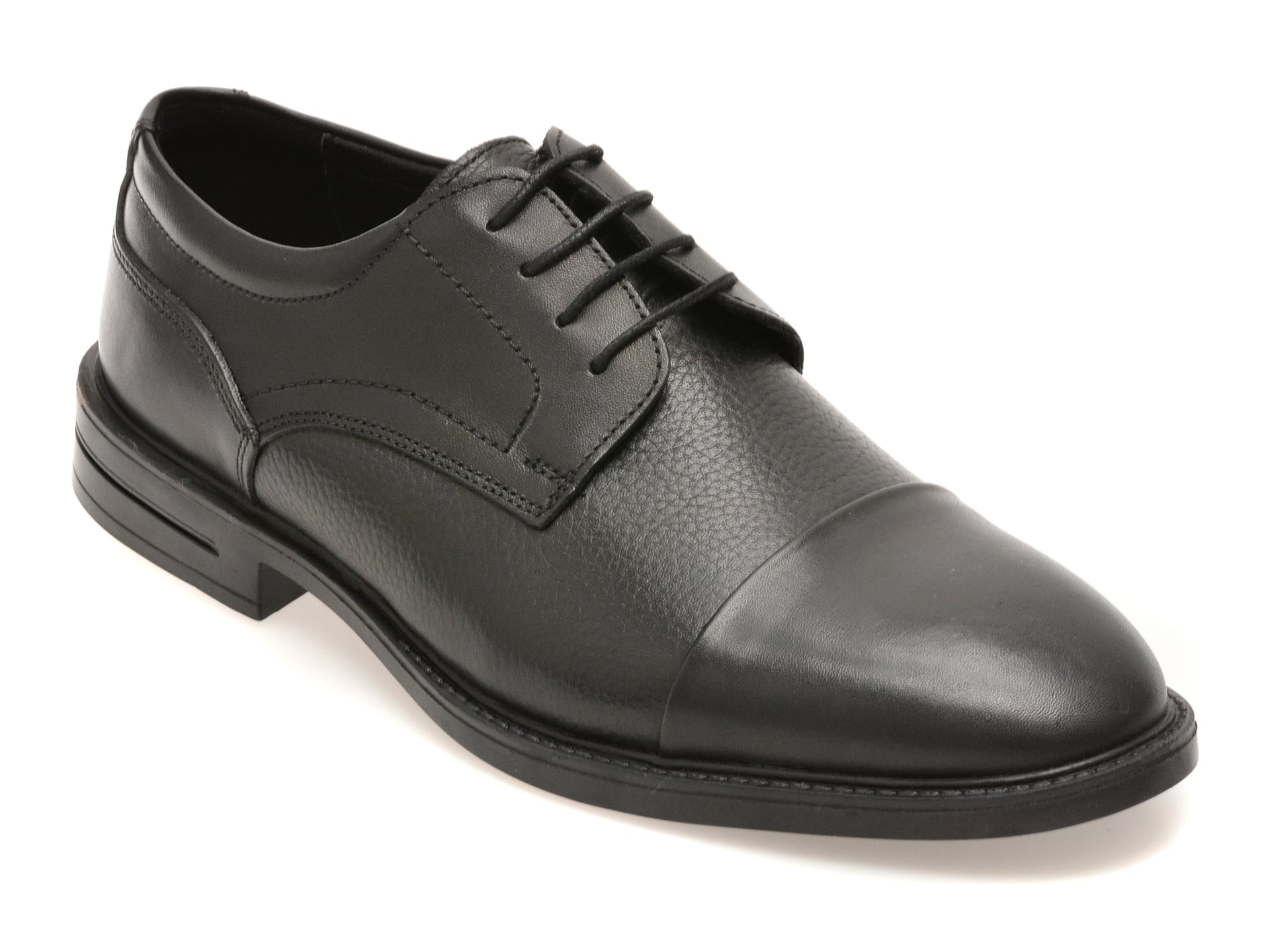 Pantofi eleganti BITE THE BULLET negri, FH2200, din piele naturala