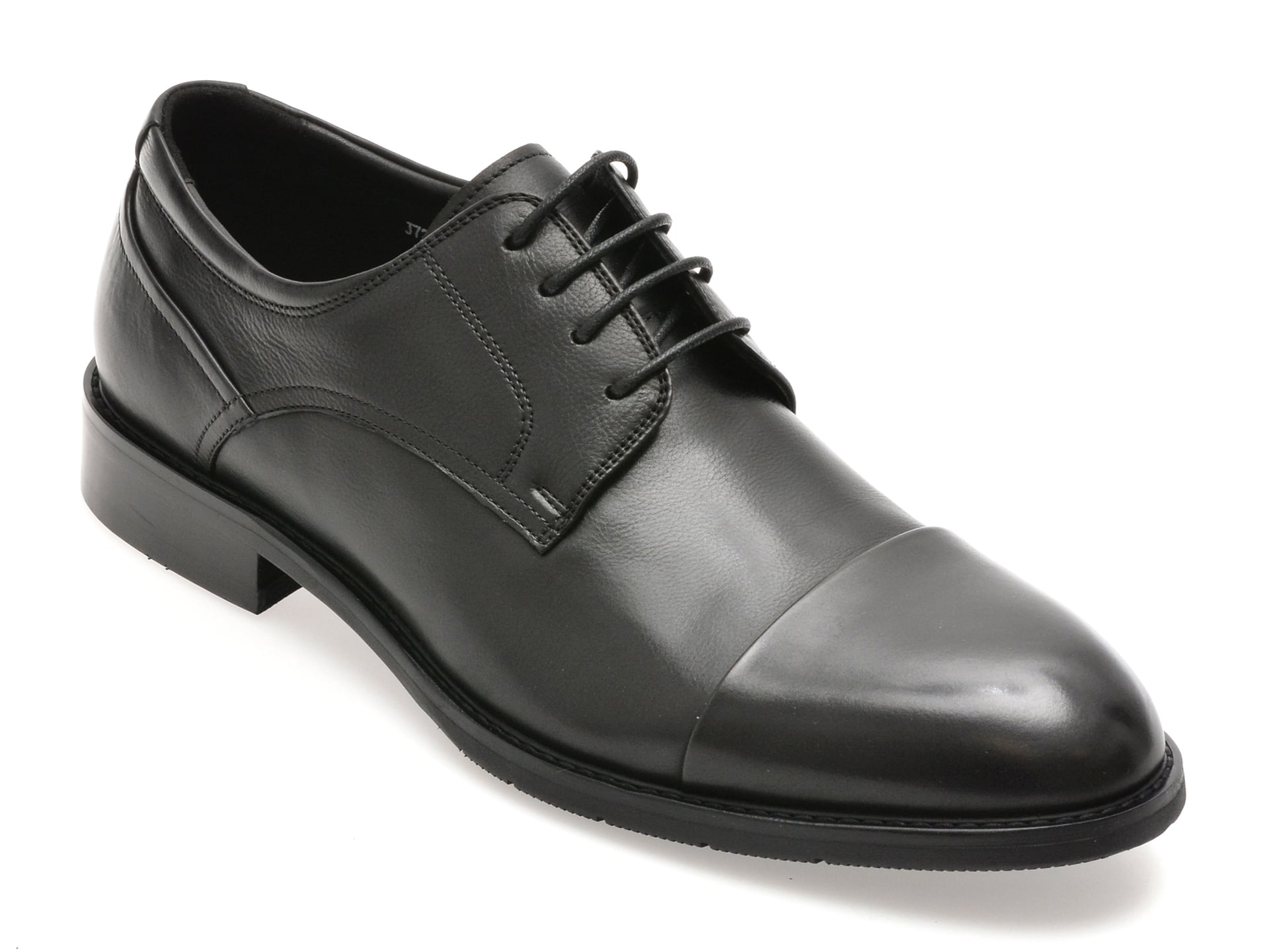 Pantofi eleganti EPICA negri, J7360, din piele naturala