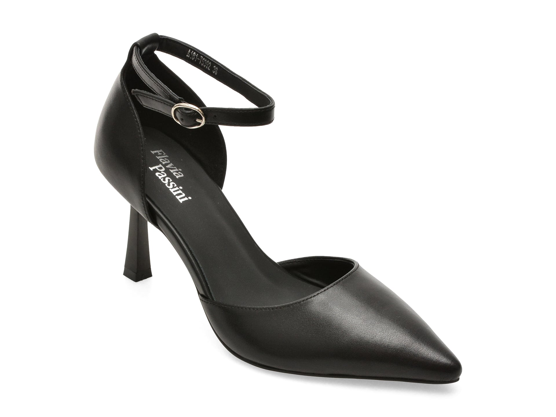 Pantofi eleganti FLAVIA PASSINI negri, A181, din piele naturala