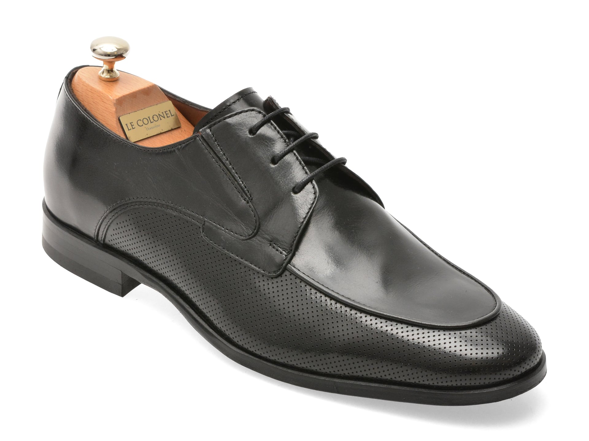 Pantofi eleganti LE COLONEL negri, 60038, din piele naturala