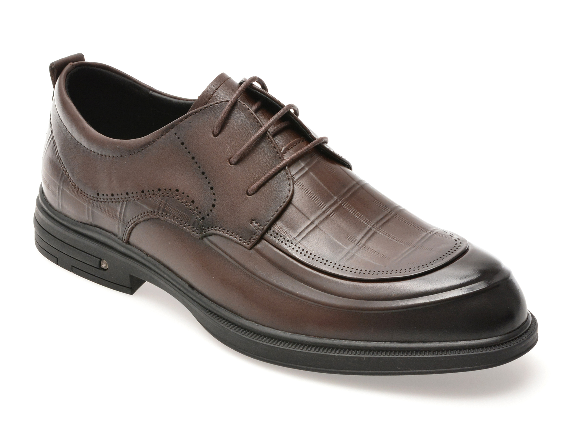 Pantofi EPICA maro, 8820, din piele naturala