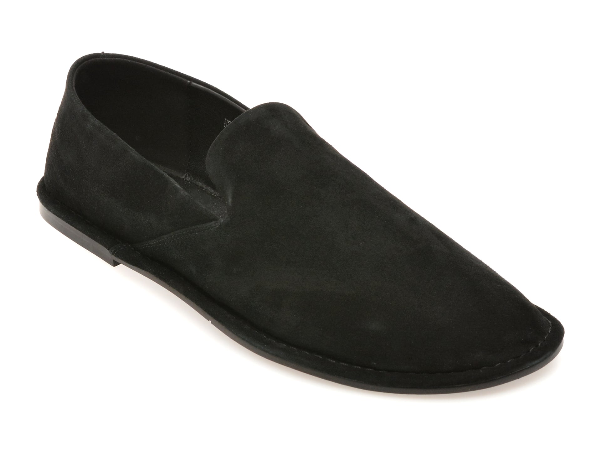 Pantofi EPICA negri, HF1702, din piele intoarsa