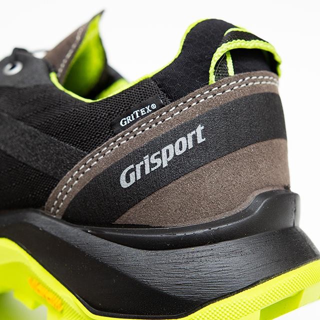 Pantofi Grisport Antimonselite Negru - Black/Volt Green - poza 4