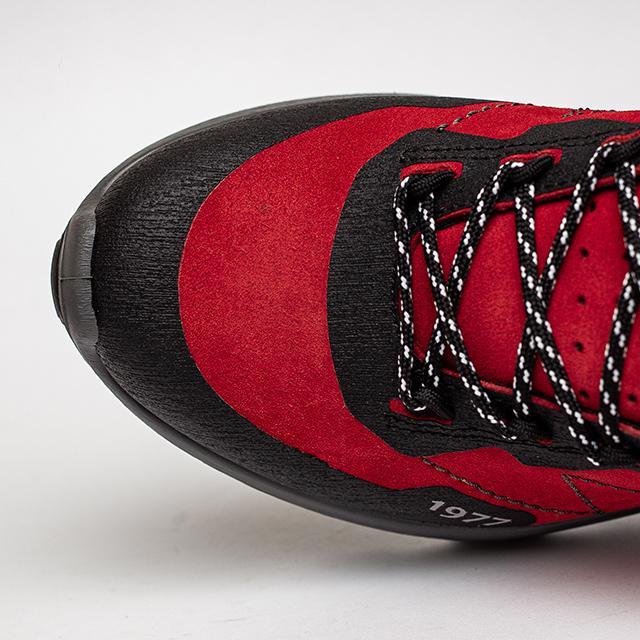 Pantofi Grisport Antipinite Negru - Black/Red - poza 3