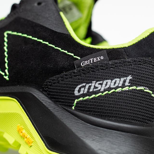 Pantofi Grisport Antipinite Negru - Black/Volt Green - poza 4