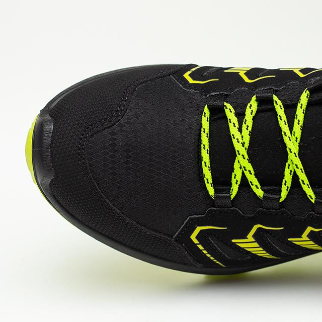 Pantofi Grisport Bavenite Negru - Black/Volt Green - poza 3