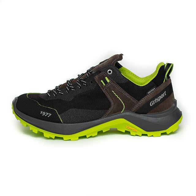 Pantofi Grisport Berlinite Negru - Black/Volt Green - poza 1
