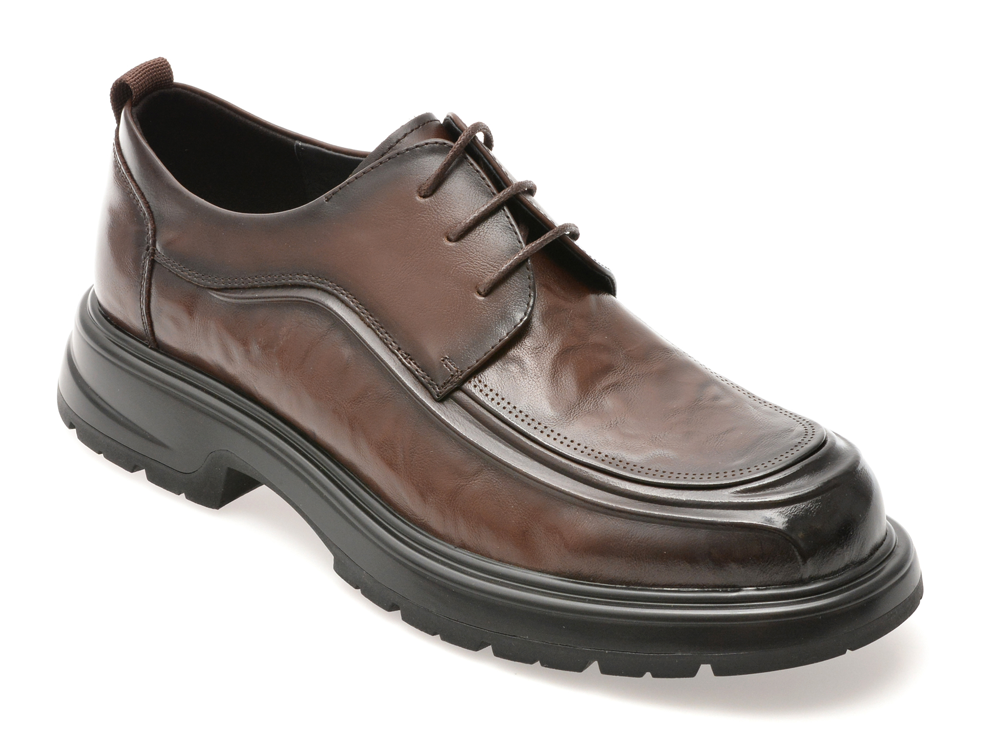 Pantofi GRYXX maro, 51636, din piele naturala