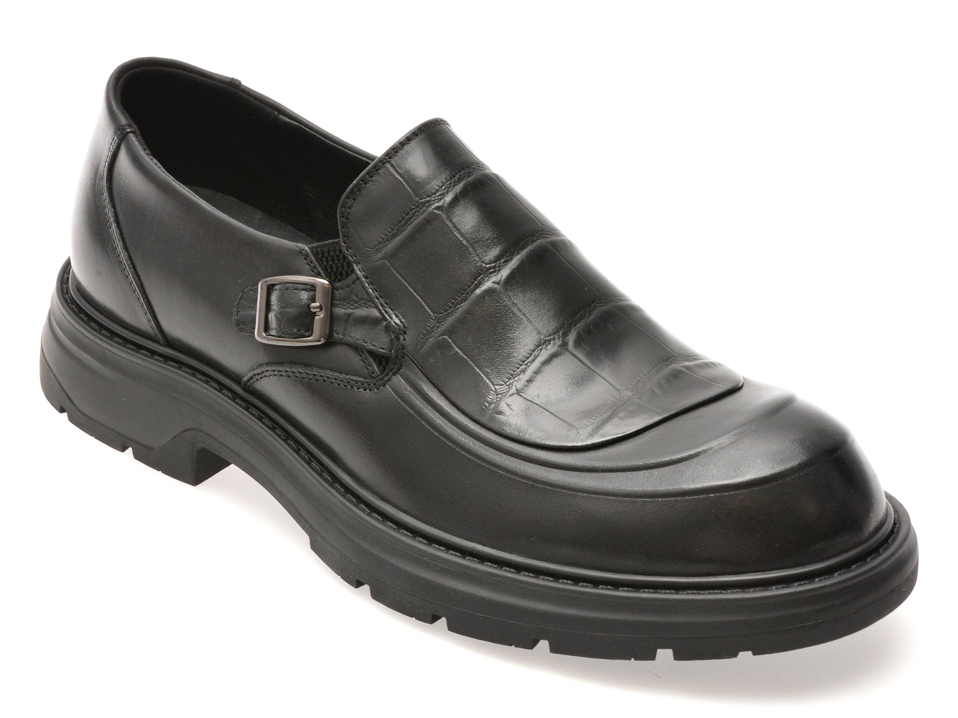 Pantofi GRYXX negri, 56517, din piele naturala