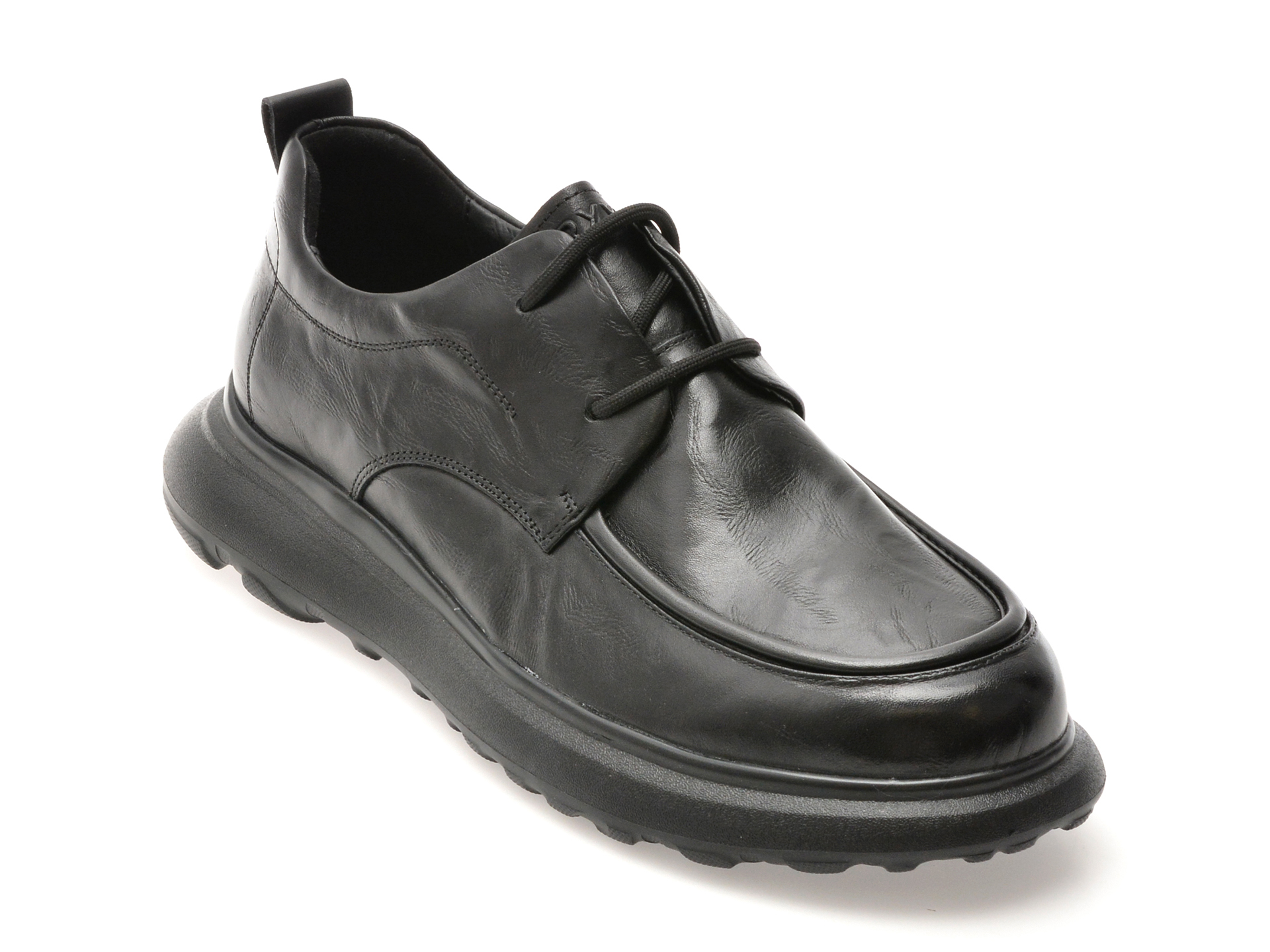 Pantofi GRYXX negri, 56519, din piele naturala
