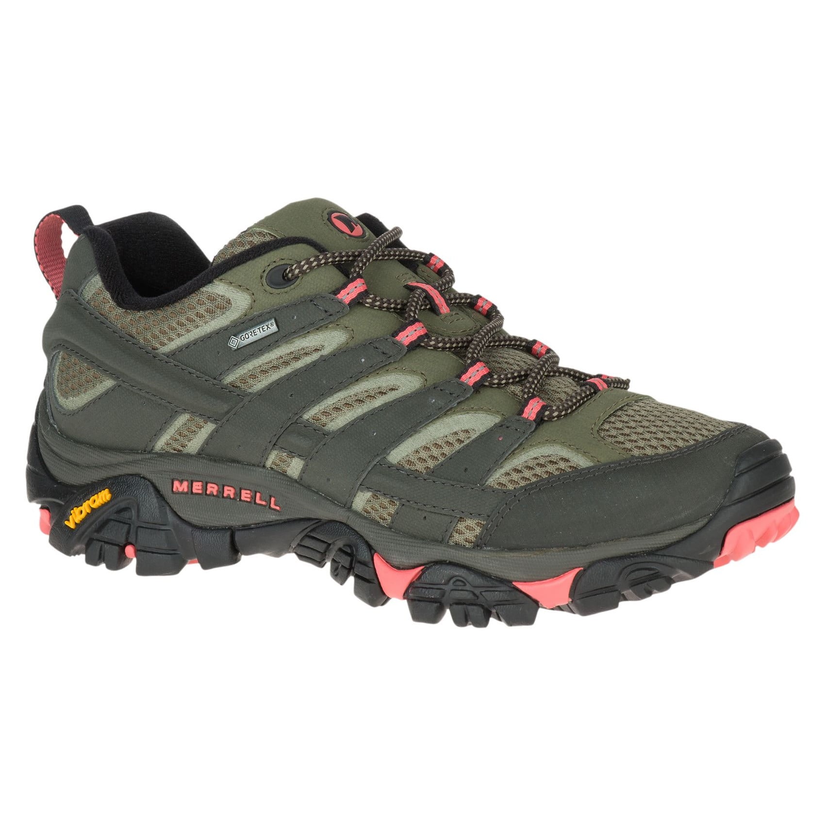 Pantofi Merrell MOAB 2 Womens Gore-tex Gri - Beluga Olive - poza 1
