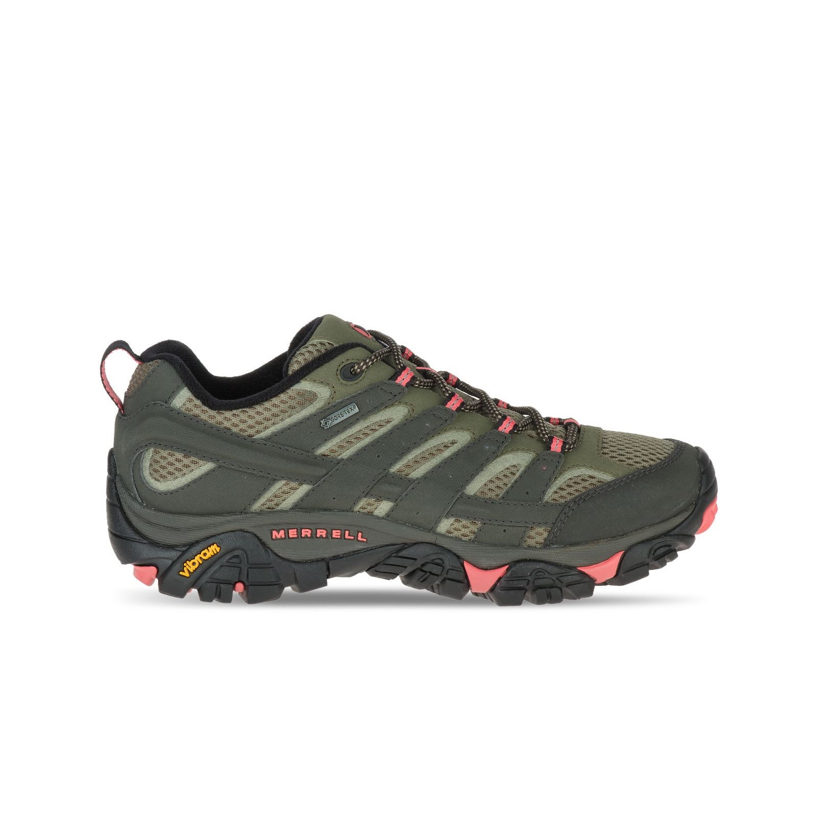 Pantofi Merrell MOAB 2 Womens Gore-tex Gri - Beluga Olive - poza 2