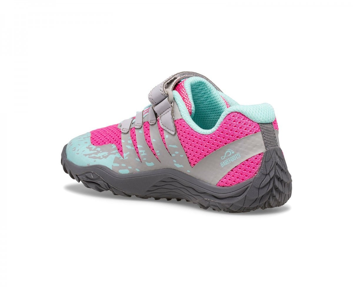 Pantofi Merrell Trail Glove 5 AC Gri - Grey/Pink/Turquoise - poza 5