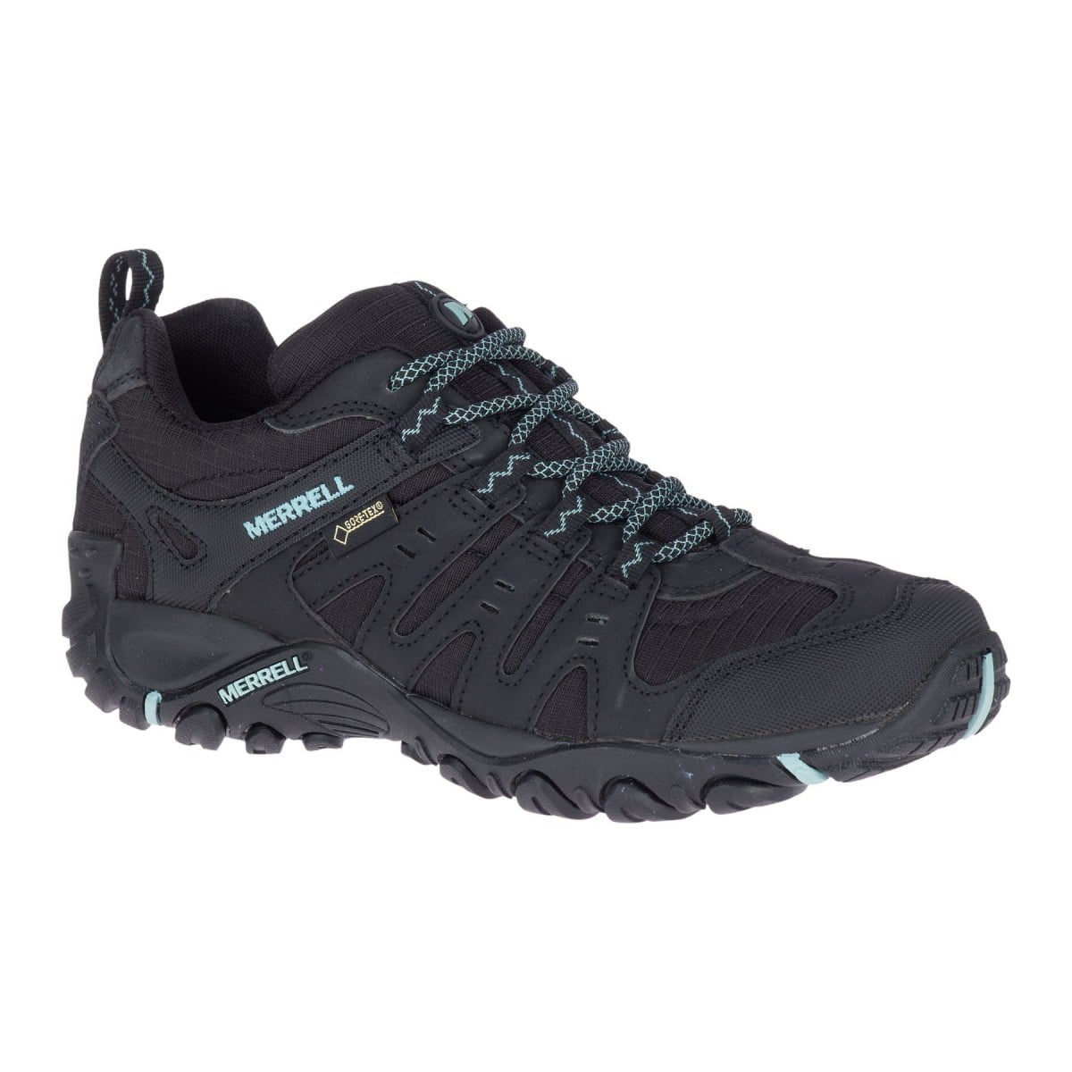Pantofi Merrell Women's Accentor Sport Gore-Tex Negru - Black/Aquifer - poza 1