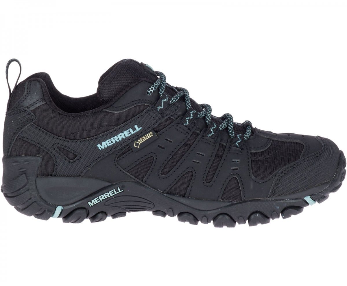 Pantofi Merrell Women's Accentor Sport Gore-Tex Negru - Black/Aquifer - poza 2