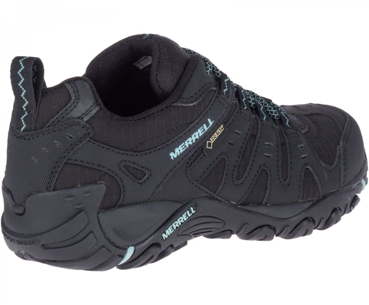 Pantofi Merrell Women's Accentor Sport Gore-Tex Negru - Black/Aquifer - poza 4