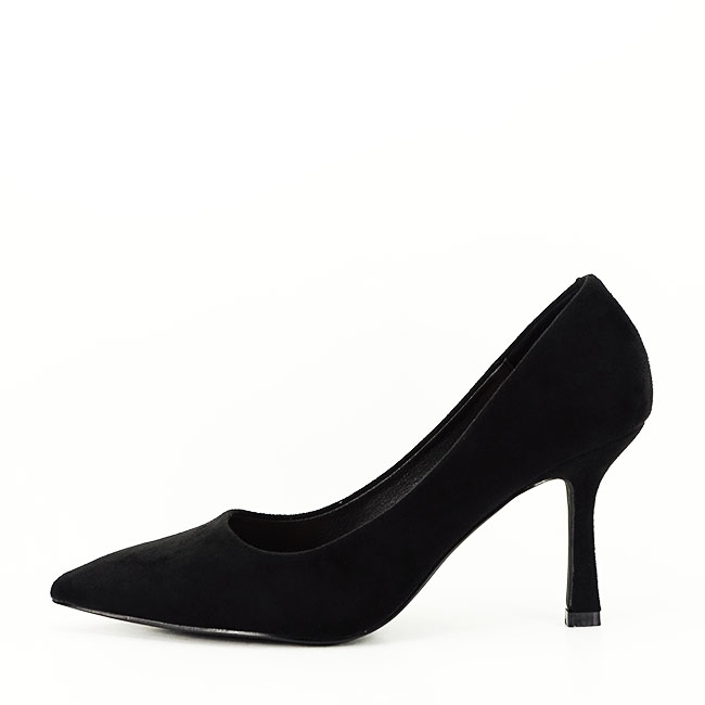 Pantofi negri eleganti H1014 01