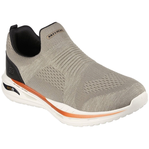 Pantofi sport barbati Skechers Arch Fit Orvan-denis 210431-TAN - poza 3