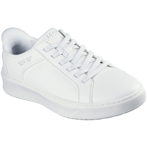 Pantofi sport barbati Skechers Court Break - Double 183177-WHT - poza 1