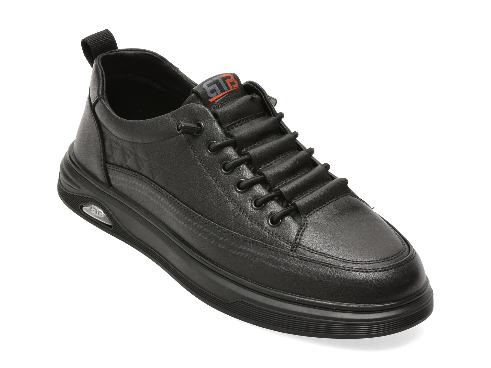 Pantofi sport BITE THE BULLET negri, 68069, din piele naturala