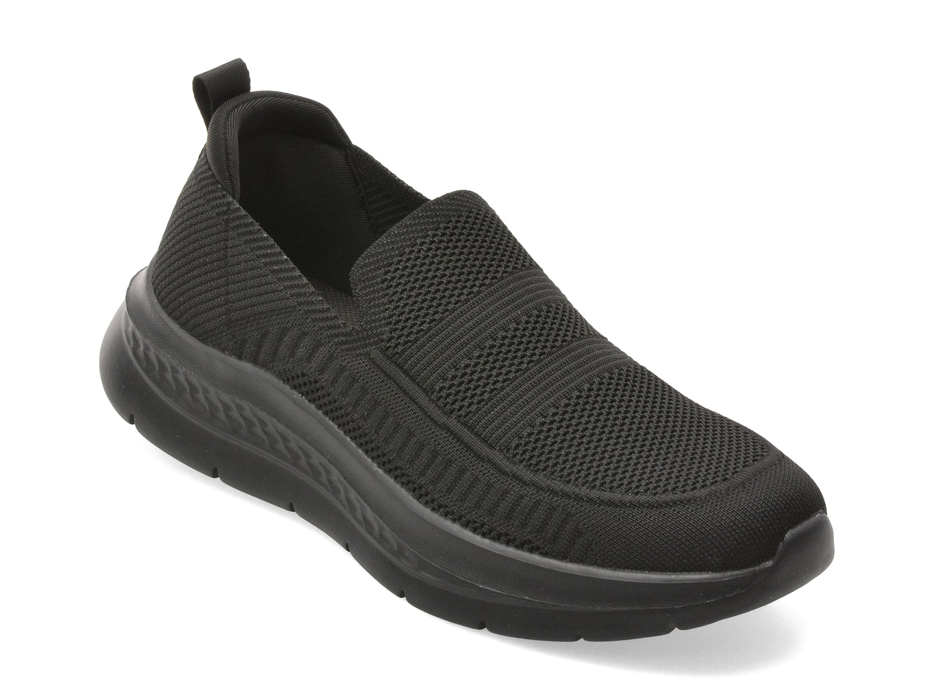 Pantofi sport BITE THE BULLET negri, HCQ25, din material textil