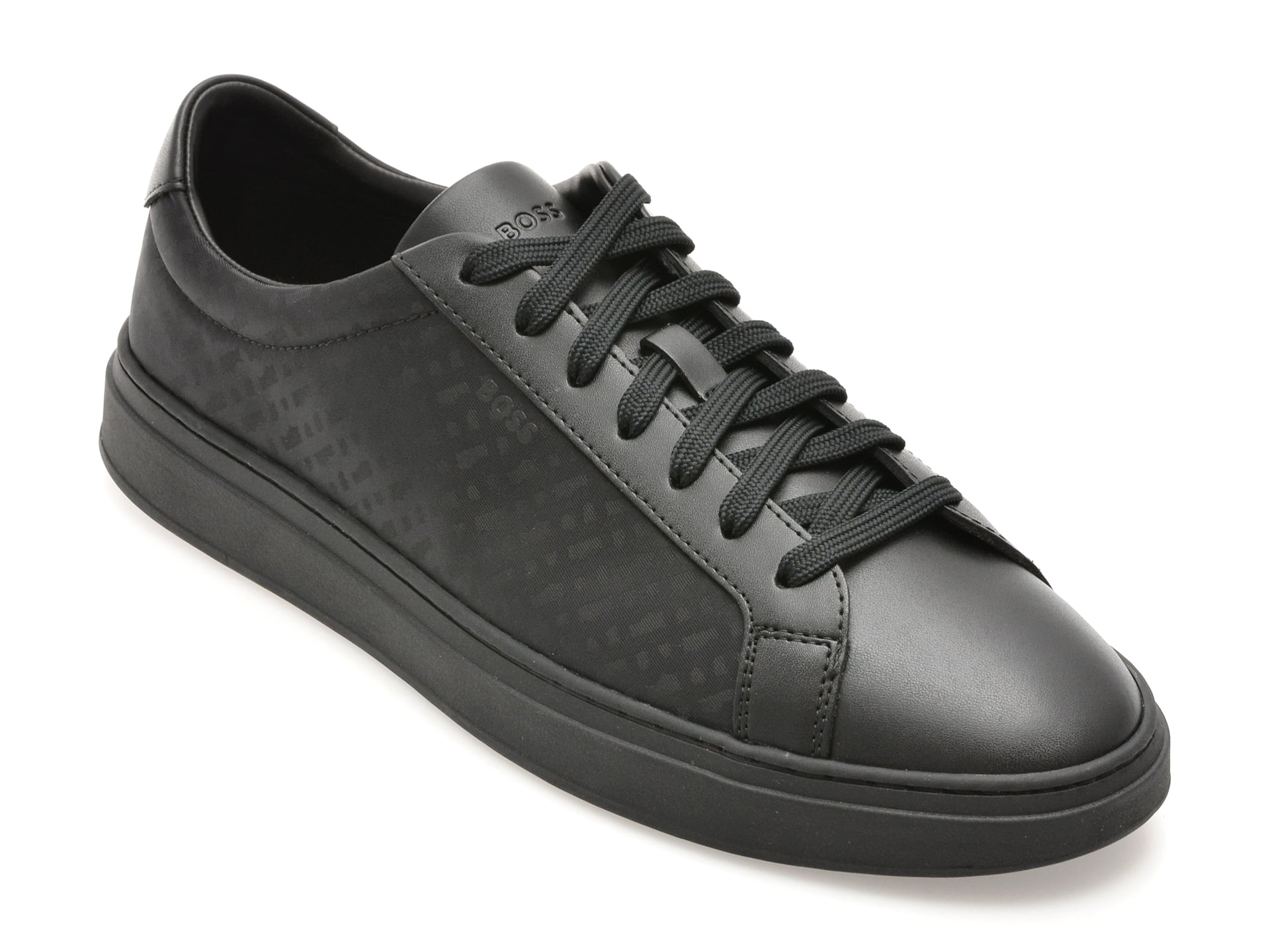 Pantofi sport BOSS negri, 8699, din material textil