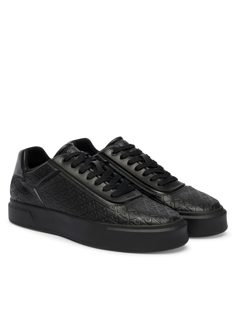 Pantofi sport Calvin Klein BASKET CUP OXF LUP HF AOP LTH - poza 3