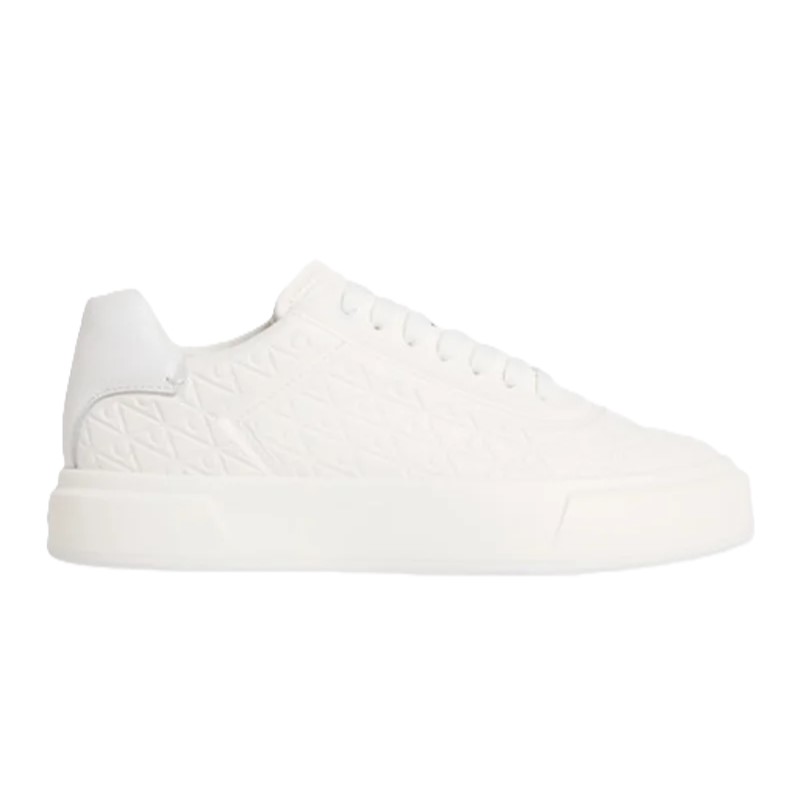 Pantofi sport Calvin Klein BASKET CUPS LACE UP AOP LTH - poza 1