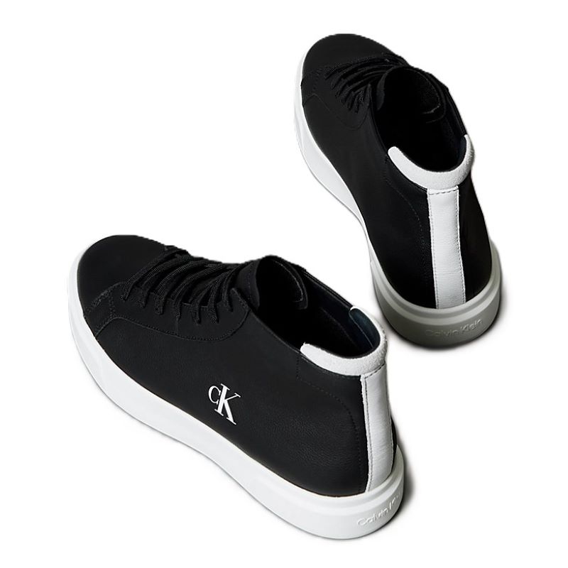 Pantofi sport Calvin Klein BASKET CUPSOLE MID LACEUP LTH - poza 2