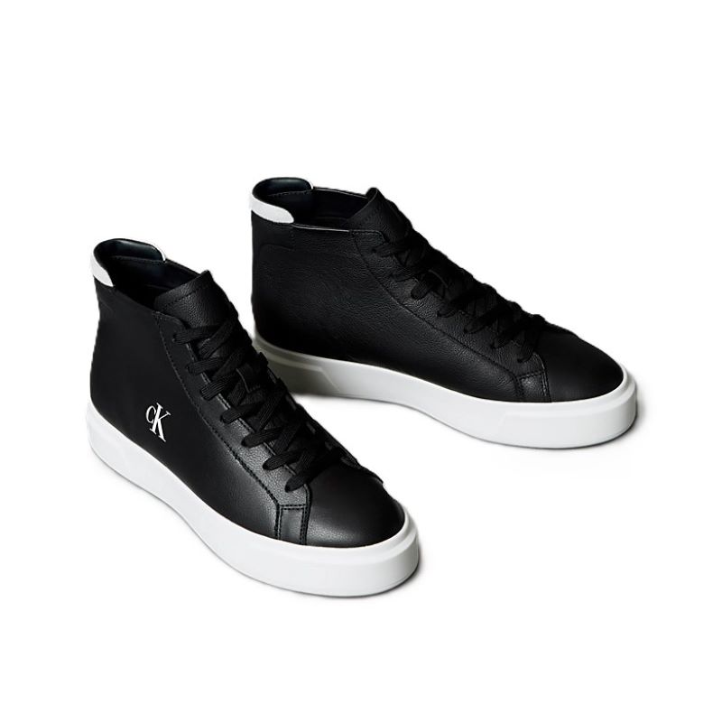 Pantofi sport Calvin Klein BASKET CUPSOLE MID LACEUP LTH - poza 3