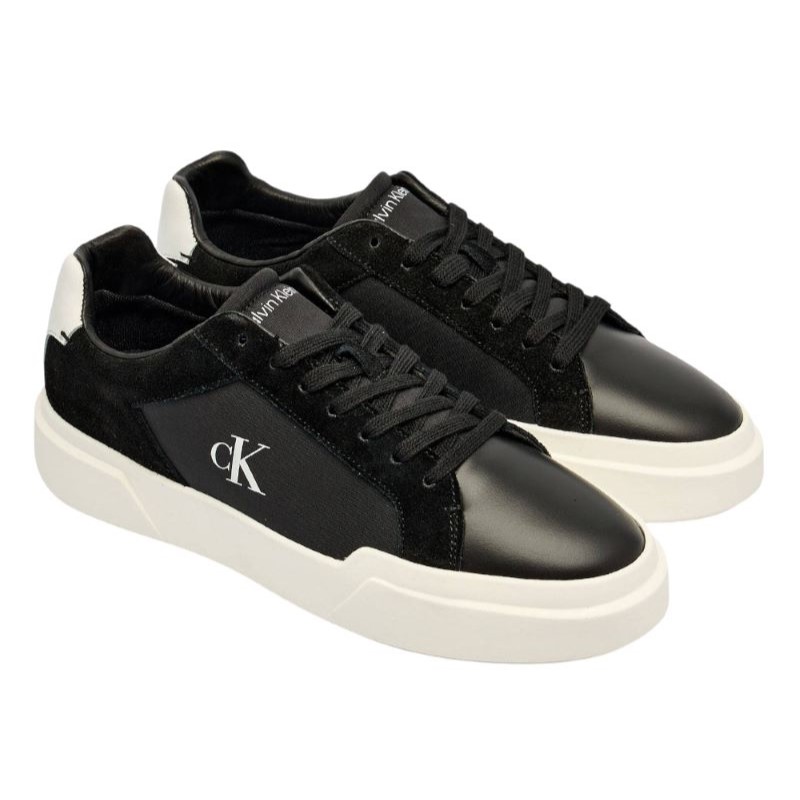 Pantofi sport Calvin Klein CHUNKY CUPSOLE LACEUP LTH MIX - poza 2