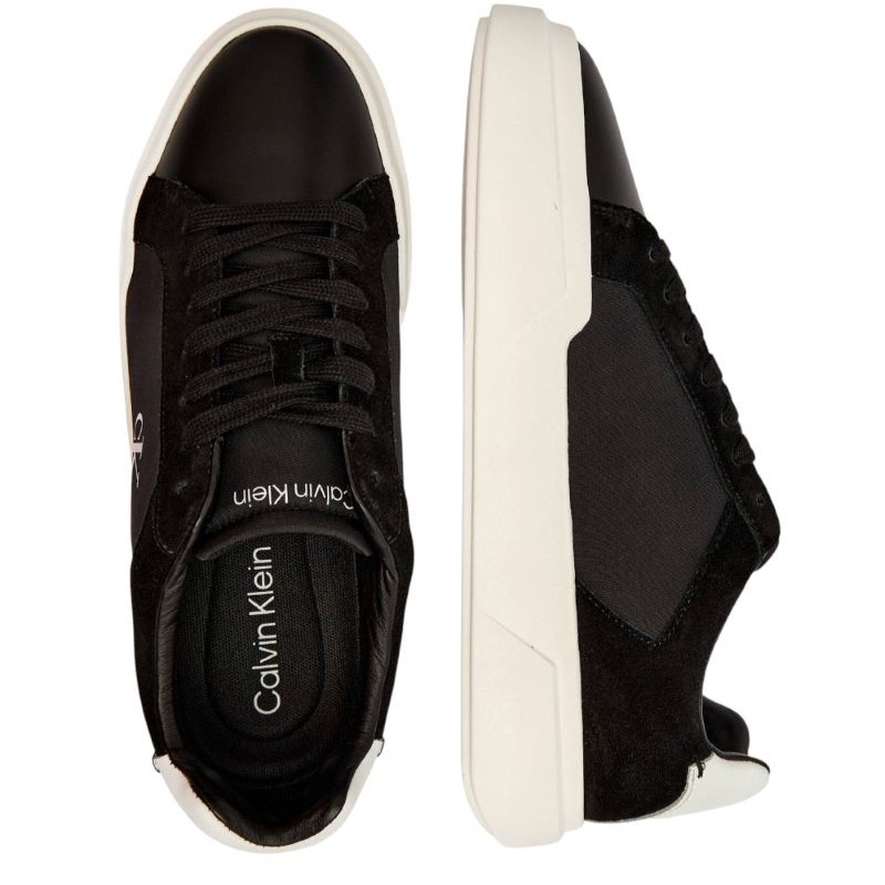 Pantofi sport Calvin Klein CHUNKY CUPSOLE LACEUP LTH MIX - poza 3
