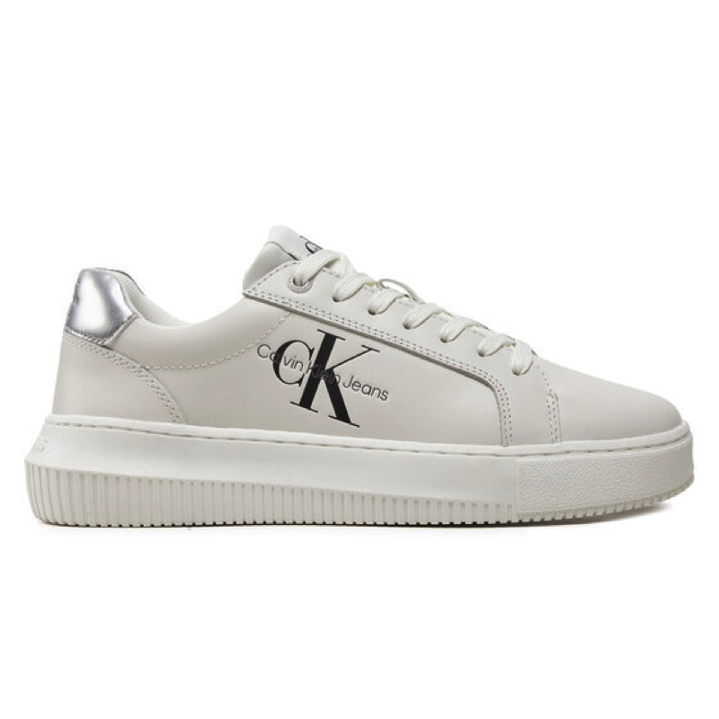 Pantofi sport Calvin Klein Chunky Cupsole LaceUp LTH ML MTL