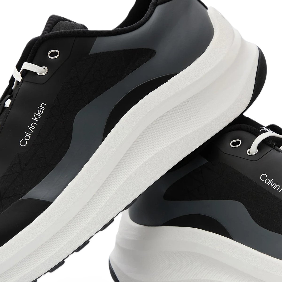 Pantofi sport Calvin Klein CHUNKY RUNNER LACE UP MIX AOP - poza 3