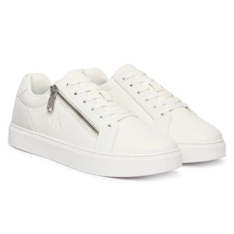Pantofi sport Calvin Klein CLASSIC CUP LACEUP ZIP LTH - poza 3