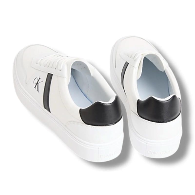 Pantofi sport Calvin Klein CLASSIC CUPS LACE LTH EMB TONGUE - poza 2