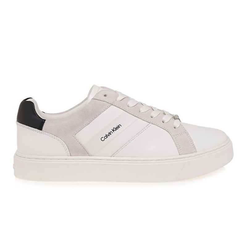 Pantofi sport Calvin Klein CLASSIC CUPSOLE LACEUP TAPE LTH - poza 1