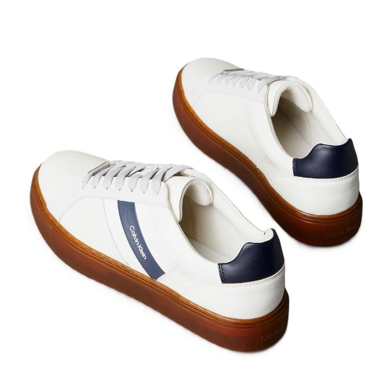 Pantofi sport Calvin Klein CLASSIC CUPSOLE LACEUP TAPE LTH2 - poza 2