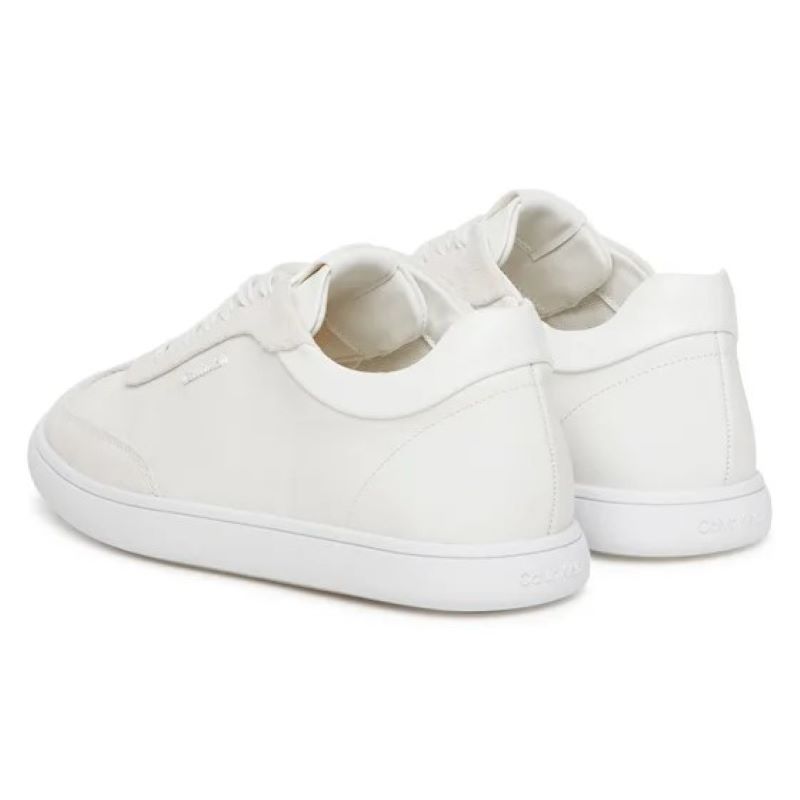 Pantofi sport Calvin Klein CUPSOLE LACE UP - LTH SUEMIX - poza 3