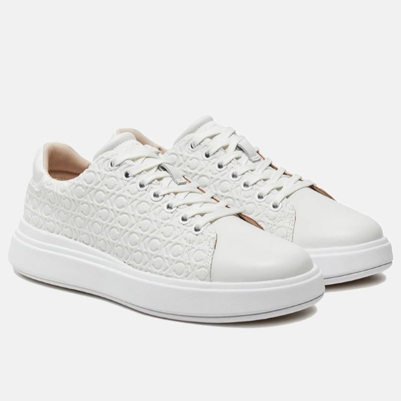 Pantofi sport Calvin Klein CUPSOLE LACE UP SAFFMONO - poza 2