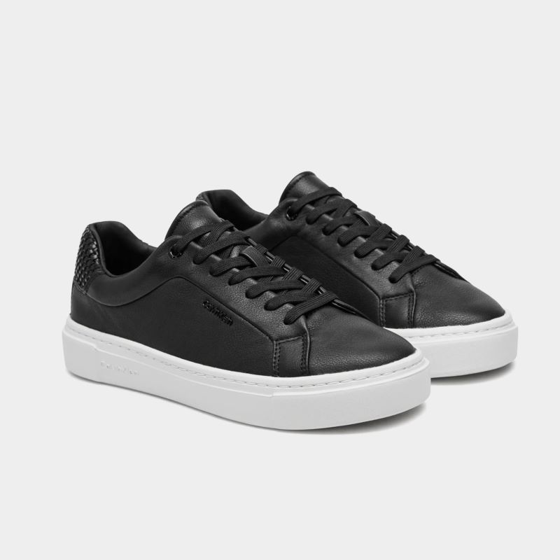 Pantofi sport Calvin Klein CUPSOLE LACE UP - WOVEN L - poza 2