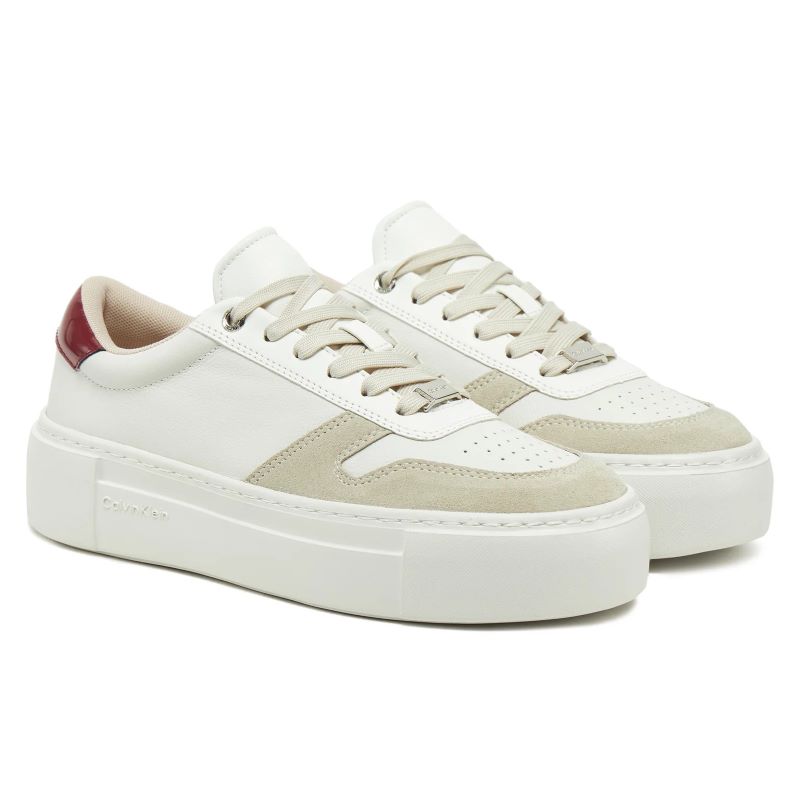 Pantofi sport Calvin Klein FF CUPSOLE LACE UP - LTHMIX - poza 2