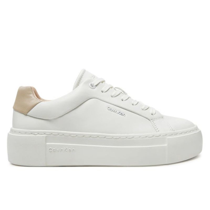 Pantofi sport Calvin Klein FF CUPSOLE LACE UP W/ML LTH - poza 1