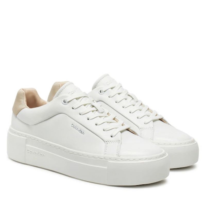 Pantofi sport Calvin Klein FF CUPSOLE LACE UP W/ML LTH - poza 3