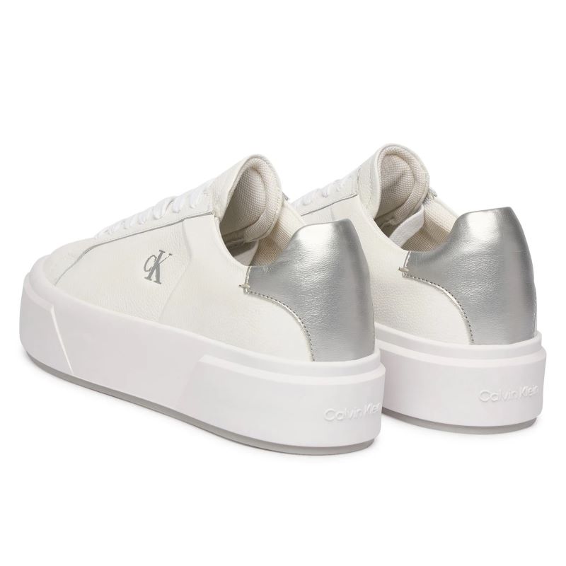 Pantofi sport Calvin Klein FLATFORM LACE UP LTH MET - poza 2