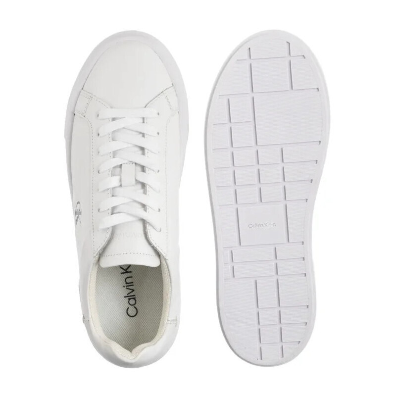 Pantofi sport Calvin Klein FLATFORM LACE UP LTH MG - poza 3